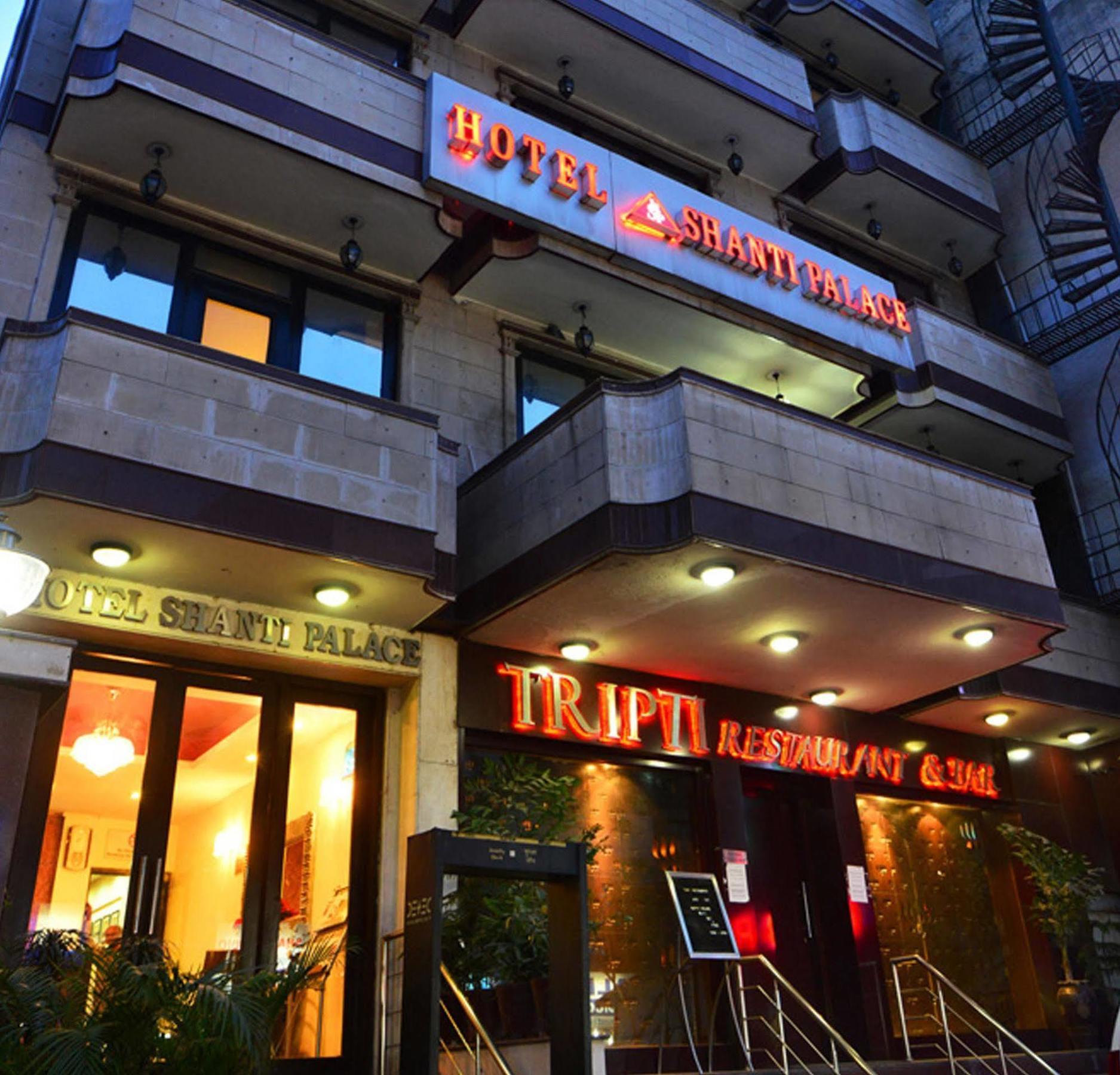 Hotel Shanti Palace West Patel Nagar Új-Delhi Kültér fotó